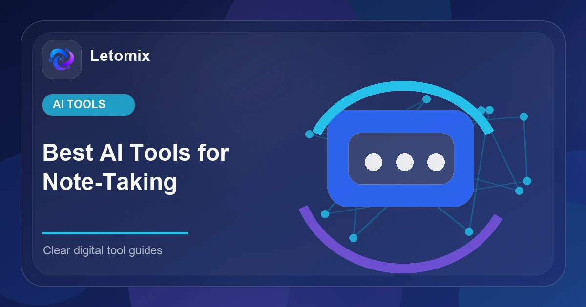 Best AI Tools for Note-Taking in 2026 topic card