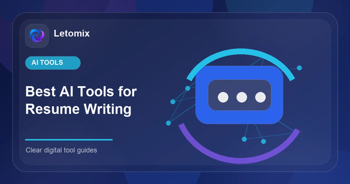 Best AI Tools for Resume Writing in 2026 topic card