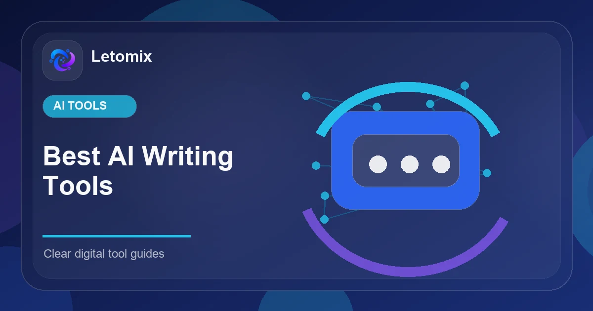 Best AI Writing Tools in 2026 topic card