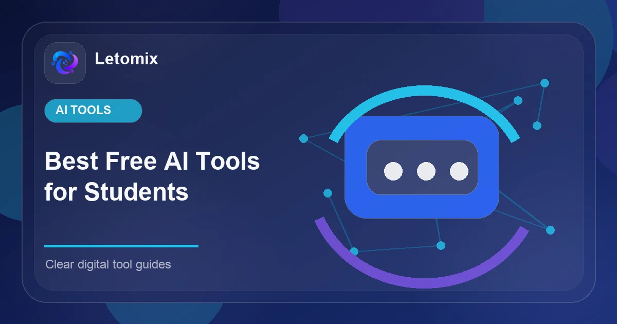 Best Free AI Tools for Students in 2026 topic card