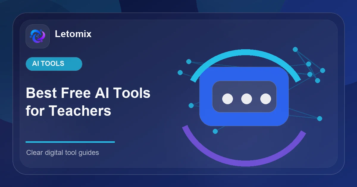 Best Free AI Tools for Teachers in 2026 topic card