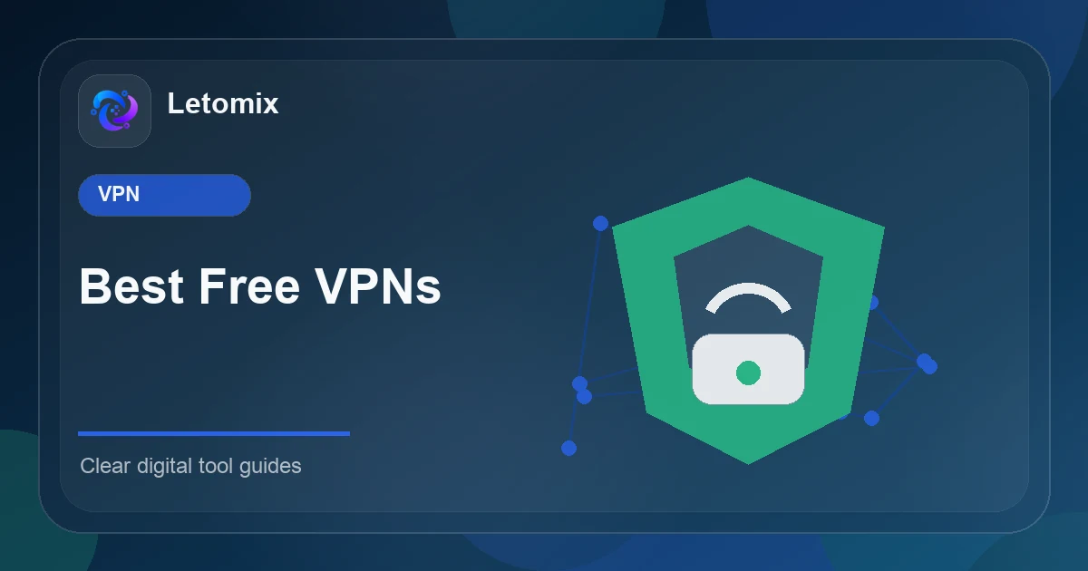 Best Free VPNs in 2026 topic card