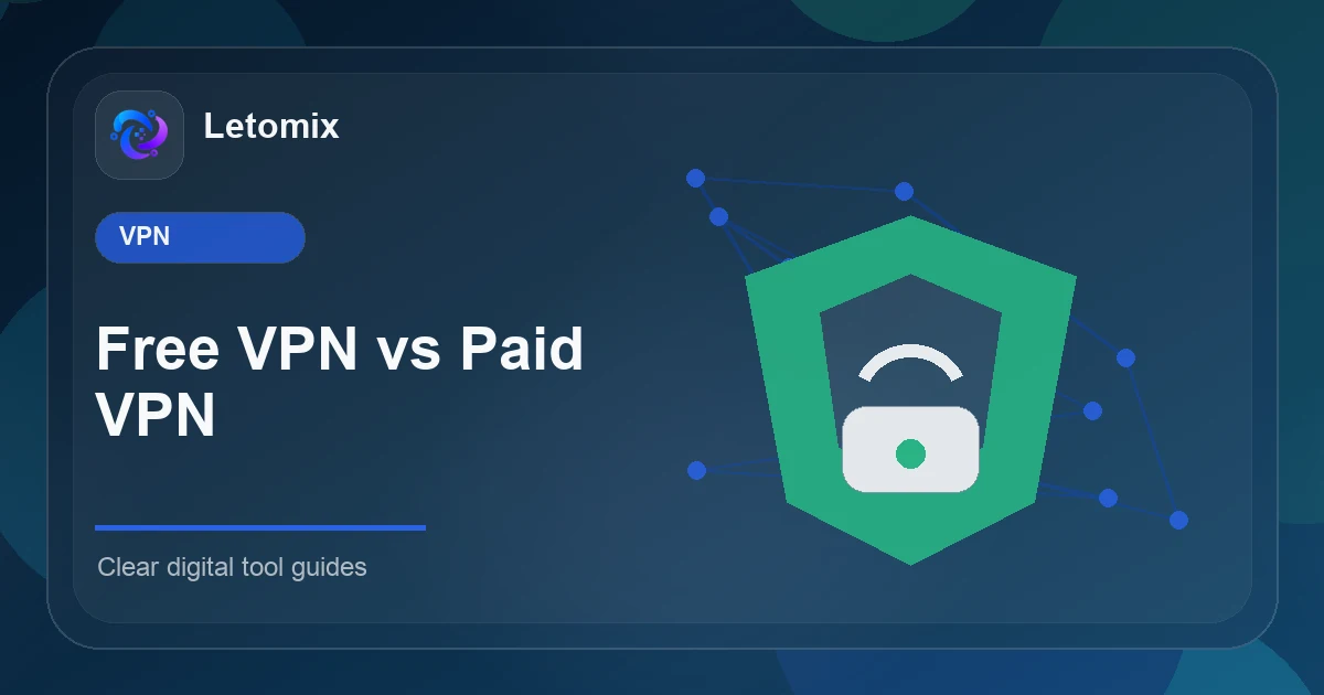 Free VPN vs Paid VPN: Which One Should You Choose in 2026? topic card