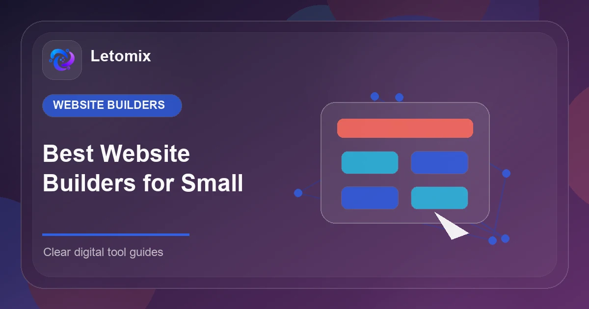 Best Website Builders for Small Business in 2026 topic card