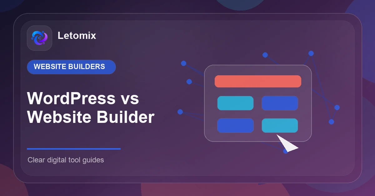 WordPress vs Website Builder: What Should You Choose? topic card